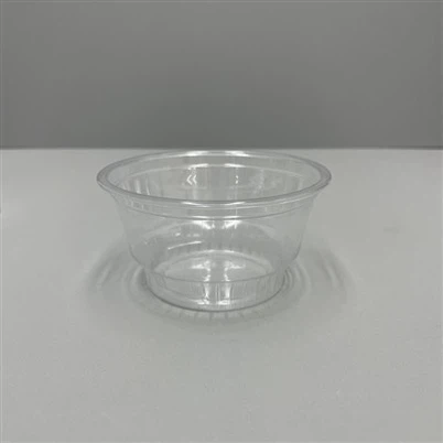 Cwpan Hufen Iâ Plastig PET gyda Chaead Pêl